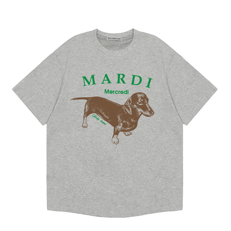 韓国マルディトレンディな半袖フラワープリントゴールドハイシルバー夏ラウンドネック純綿ルーズTシャツトップトレンディ|undefined
