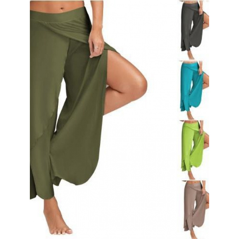 AliExpress Dunhuang European and American Yoga Pants Wide Leg Pants