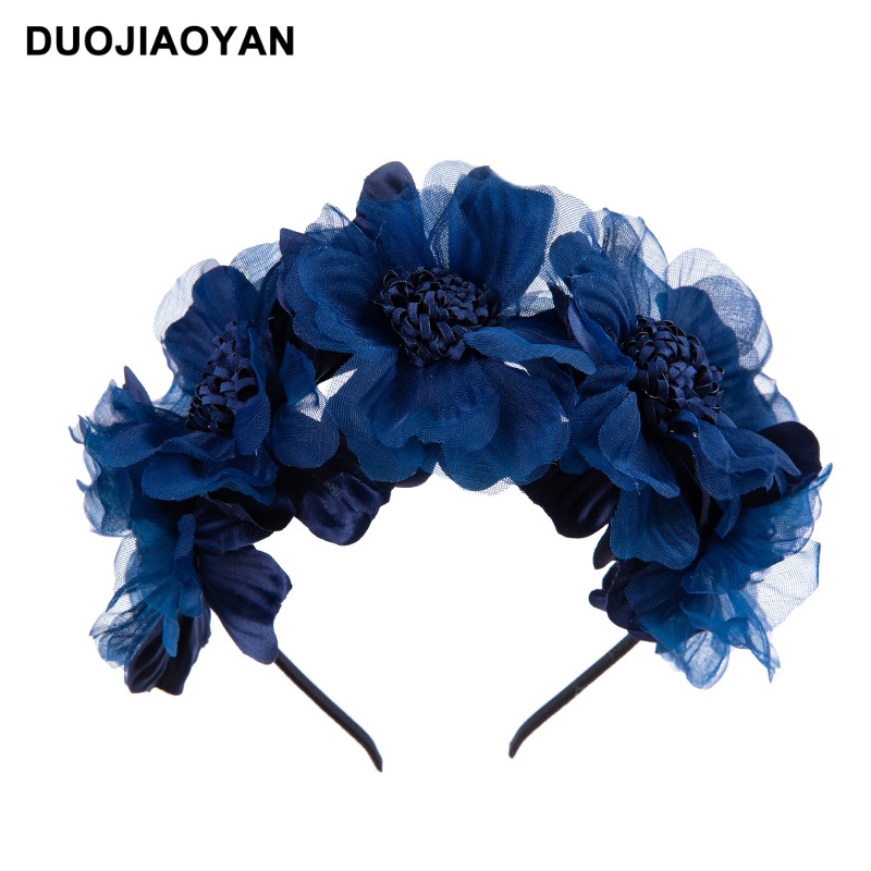 240g Weight Hair Band Hair Accessories Type No Quantity Holiday, Daily Occasion Cloth Material Flower Pattern All Seasons Season Kid'S Gender Cute Style Cute Kid'S Flower Cloth Hair Band 16