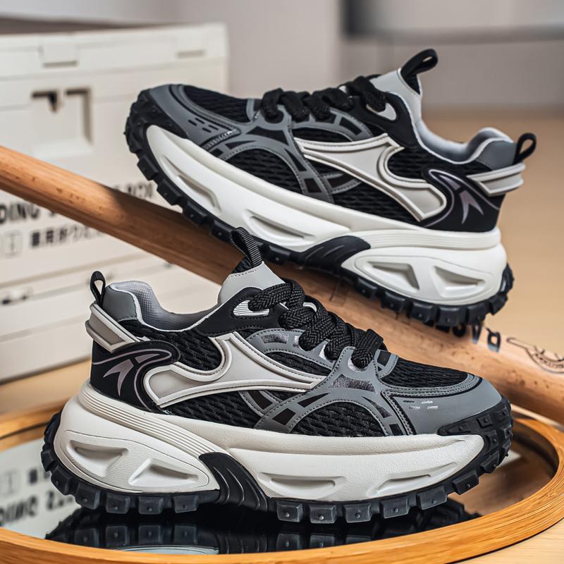 Dad Shoes Men's Mesh Breathable Casual Sports Retro Jogging Shoes Autumn and Winter New Men's Youth Trendy Shoes