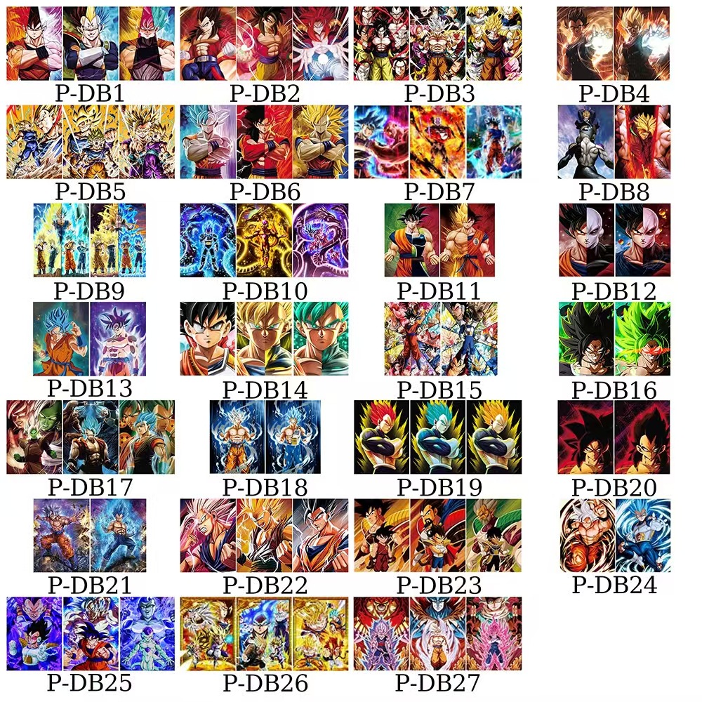 Animación 3D Pintura tridimensional Bao Ke Meng Póster Dragón que escupe fuego/Tortuga de flecha de agua/Miao Frog Semilla Pintura de rejilla Spot al por mayor