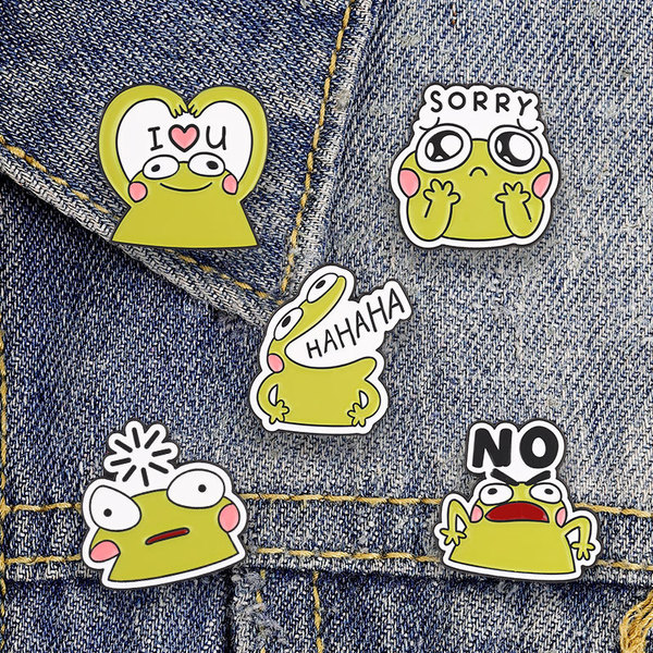 Funny cartoon language cards