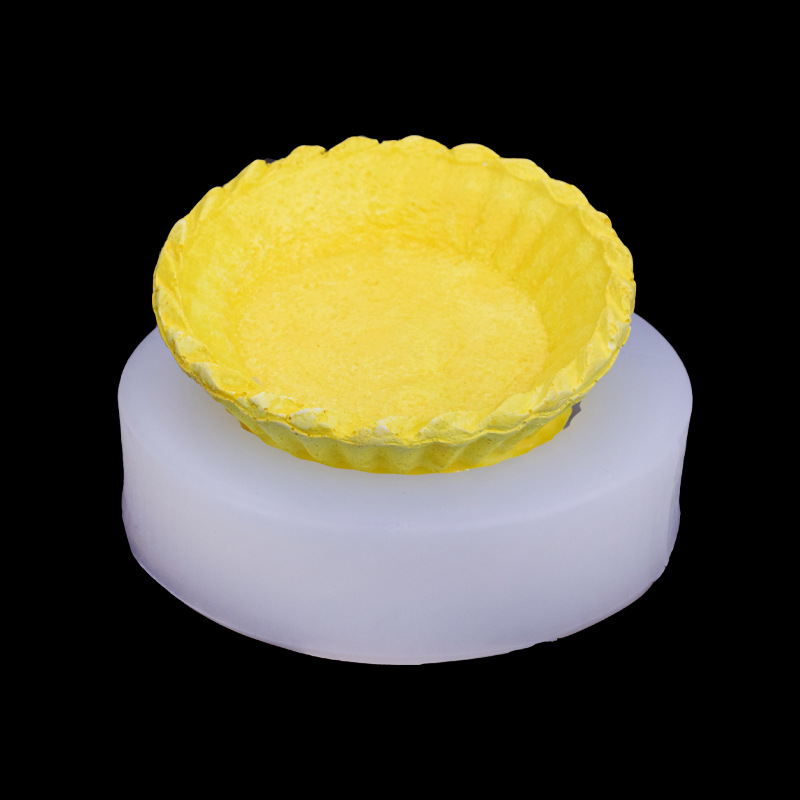 Huevo tarta piel base de silicona molde para hornear Fondant chocolate decoración molde aromaterapia vela