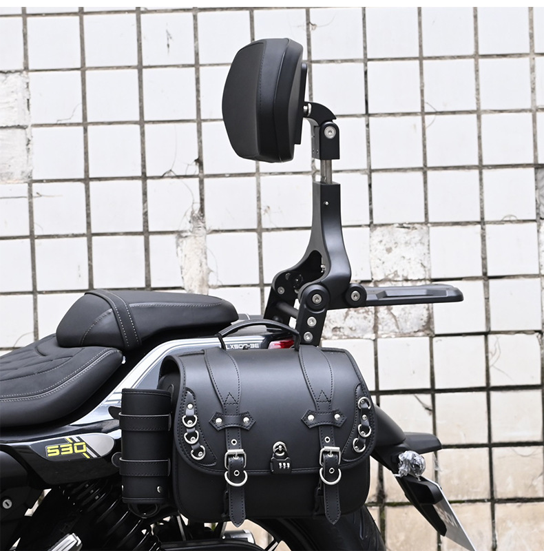 Suitable for the Wuyiji CU -429.999999999% off motorcycle with stackable backrests, driver's backrest, passenger's backrest, and retractable lumbar support seat