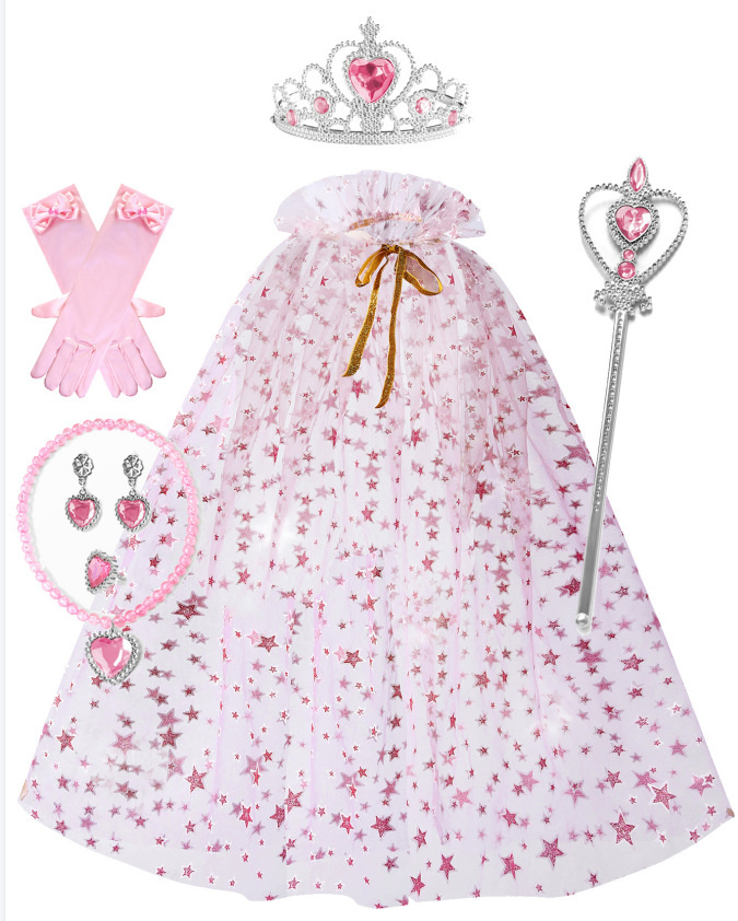 핑크 스타 + 크라운 세트