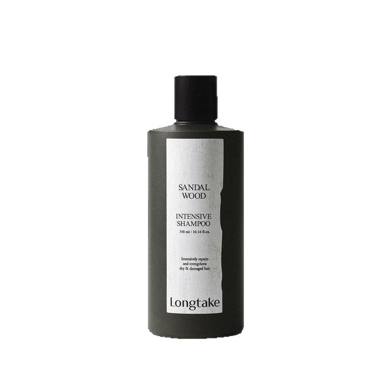 跨境专供LONGTAKE雪野松侧柏叶洗发水控油蓬松檀香洗发露头300ml|undefined
