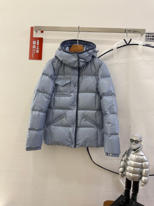 毒家高品质 M家25s新款亮面花蕾边设计女士高级时尚质感ins羽绒服|undefined