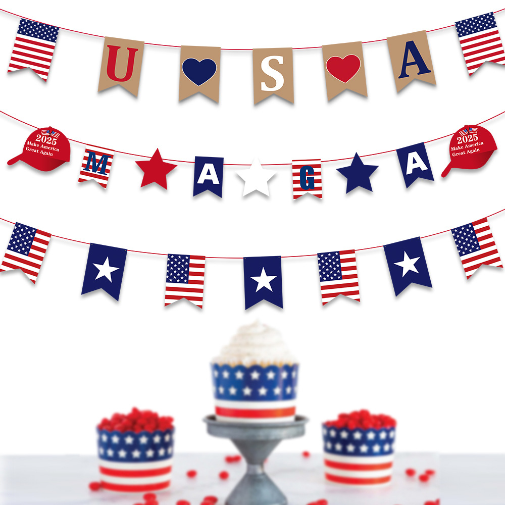 El nuevo Día de la Independencia de los Estados Unidos tira de la bandera