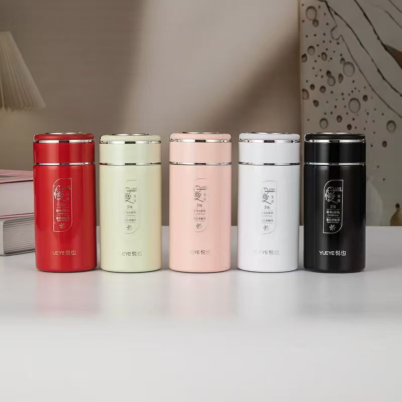 悦也开学季不锈钢保温杯小巧迷你口袋杯韩版清新女士学生随手水杯