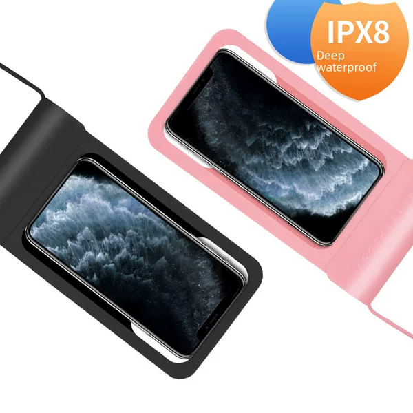 Summer Waterproof Mobile Phone Bag, Seaside Swimming Takeaway Waterproof Mobile Phone Case, Diving Photography and Video Mobile Phone Waterproof Bag