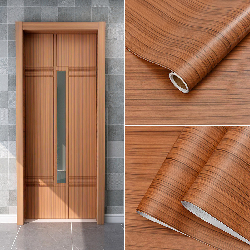 [dark silk wood grain]-waterproof and easy to care for