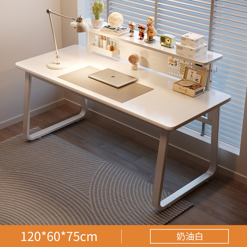 Escritorio Dormitorio Estudio para estudiantes Escritorio de aprendizaje de escritura Estilo crema Hogar Escritorio de computadora de escritorio simple Escritorio de oficina