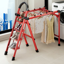 梯子家用折叠梯加厚碳钢人字梯移动楼梯伸缩梯步梯多功能室内梯子
