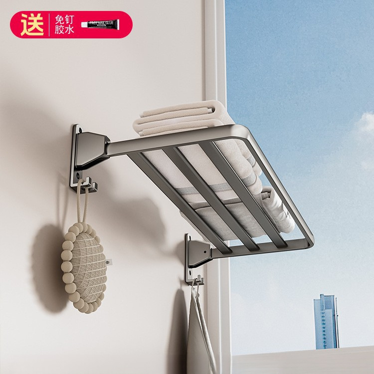 건그레이 90CM 접이식 발코니 건조대 ✓ ✓ ✓