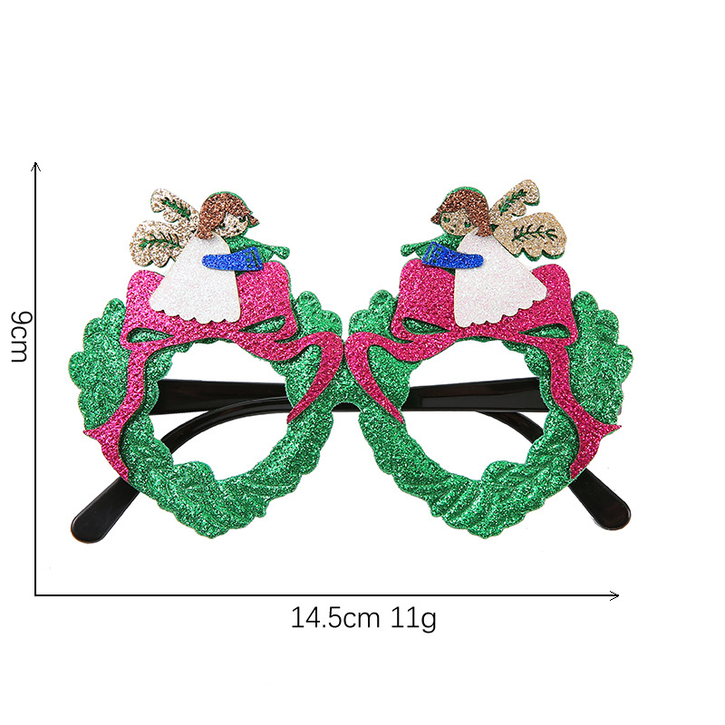 Nueva Navidad diadema gafas marco Halloween Día de San Valentín gafas de Santa Claus gafas Fiesta de Navidad