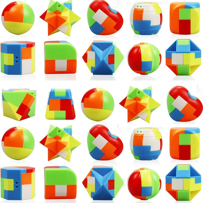 Lubanlock Kong Ming Lock Plastic Creative Group Разборка и досуг Студенческая тренировка раннего образования развивающие детские игрушки