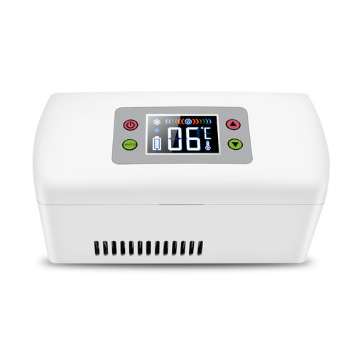Insulin Cooler Box Portable Smart Medication Insulation Box Mini Car Refrigerator Charging Constant Temperature