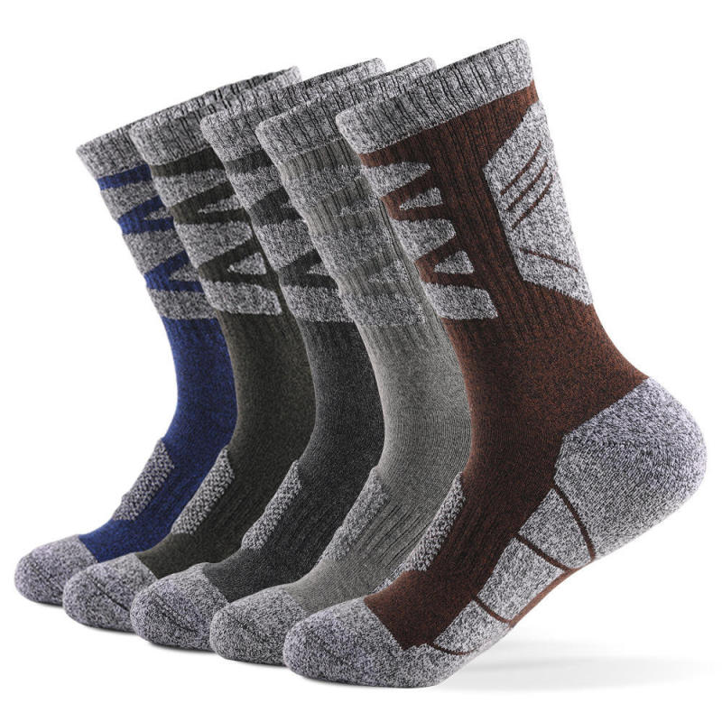 Wholesale Custom Men's Non-Slip Winter Terry Knit Crew Work Socks, Moisture-Wicking Soft Padded Boot Socks Wholesale Custom Men's Non-Slip Winter Terry Knit Crew Work Socks, Moisture-Wicking Soft Padded Boot Socks
