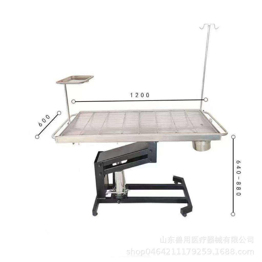 Mesa de operación de elevación de pedal de 1,2 m (modelo mejorado)