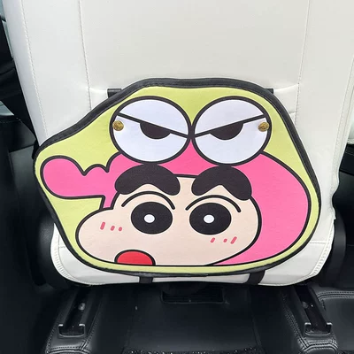 Crocodile new car anti-kick pad universal rear seat seat back anti-dirty protective pad car rear seat protective pad (Chair back anti-kick pad) - 1-piece-of-crocodile-xiaoxin