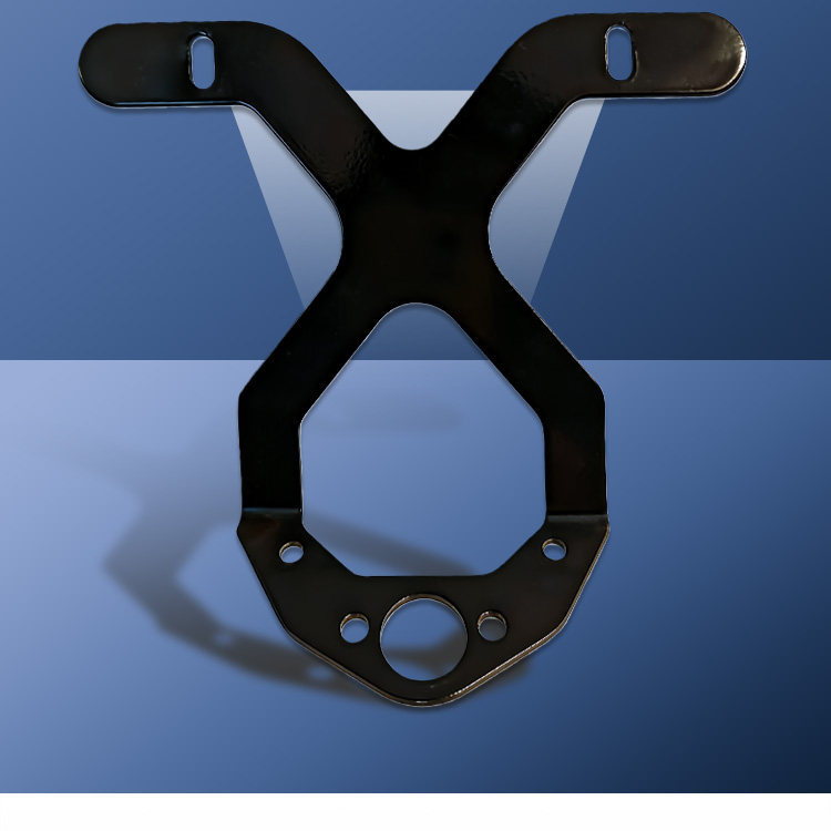 Suitable for Yadi X5/Z3 electric vehicle rear license plate bracket, thickened fixed license plate holder, license plate frame modification accessories