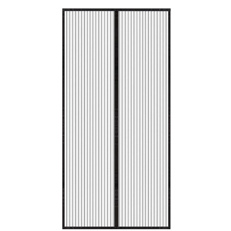 # Magnetic Soft Gauze Door Curtain Without Wearing Magnetic Strip Summer Anti-Mosquito Door Curtain Encrypted Embroider Gauze Curtain Soft Door Curtain Self-Adhesive Door