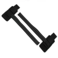 Basic black [single-sided anti-slip] [pair]