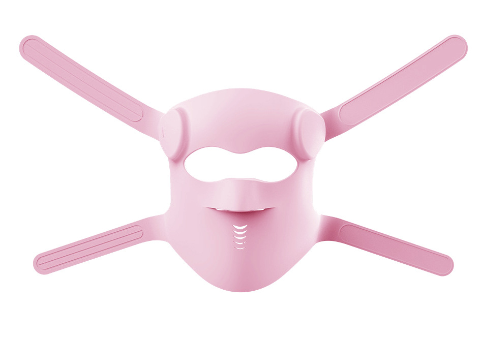 FDA510K transfronterizo nueva máscara de belleza de fotones inalámbrica 3D para blanquear y rejuvenecer la piel para el hogar, luz de hilera grande, luz de 9 colores