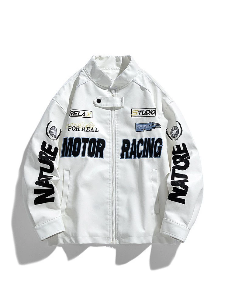 Jacket, Windproof Polyurethane Autumn Jacket, Thickened Cotton-Lined, Sizes M–3XL