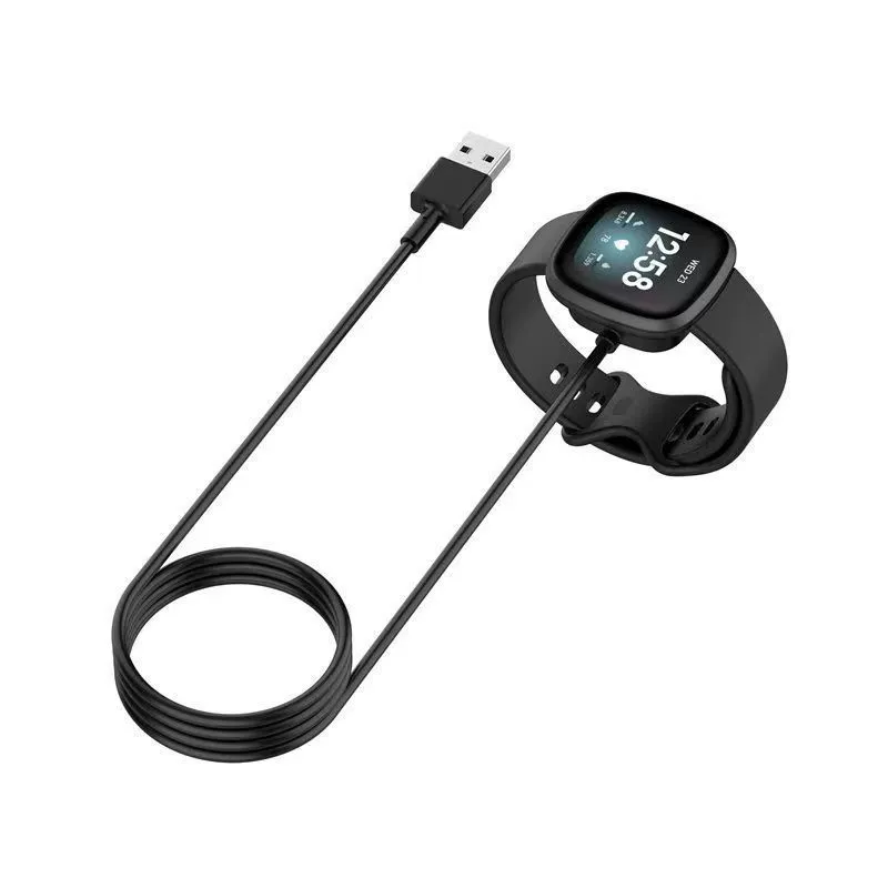 Подходит для зарядного кабеля умных часов Fitbit Versa3/Sense, магнитный зарядный кабель Versa3