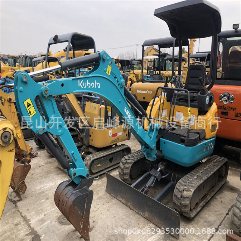 Exportación directa Kubota 17 excavadoras pequeñas, excavadoras CAt 320D importadas 60 excavadoras,