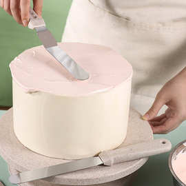 不锈钢奶油抹刀生日蛋糕抹刀裱花蛋糕刀家用奶油刮刀吻刀烘焙工具