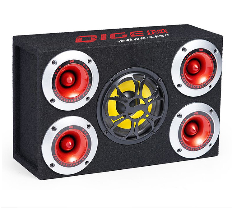 New upgraded 5-speaker car Bluetooth subwoofer 12V24V220V audio subwoofer modified speaker