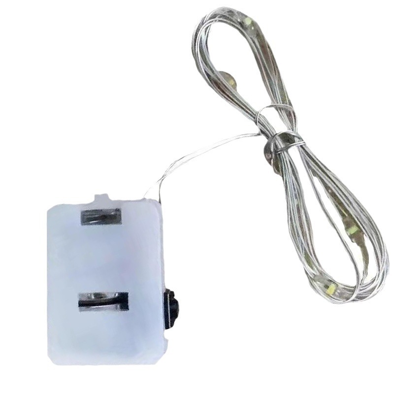 LED flash triple ajuste de luces de color ramo de flores caja de regalo de pastel decoración florista AG13 cadena de luces electrónicas