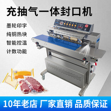 柏望机 全自动真空封口机专用食品型工业外抽式真空机连续封口机