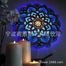 Mandala Yoga Room Night Light _٤Сҹ Շ