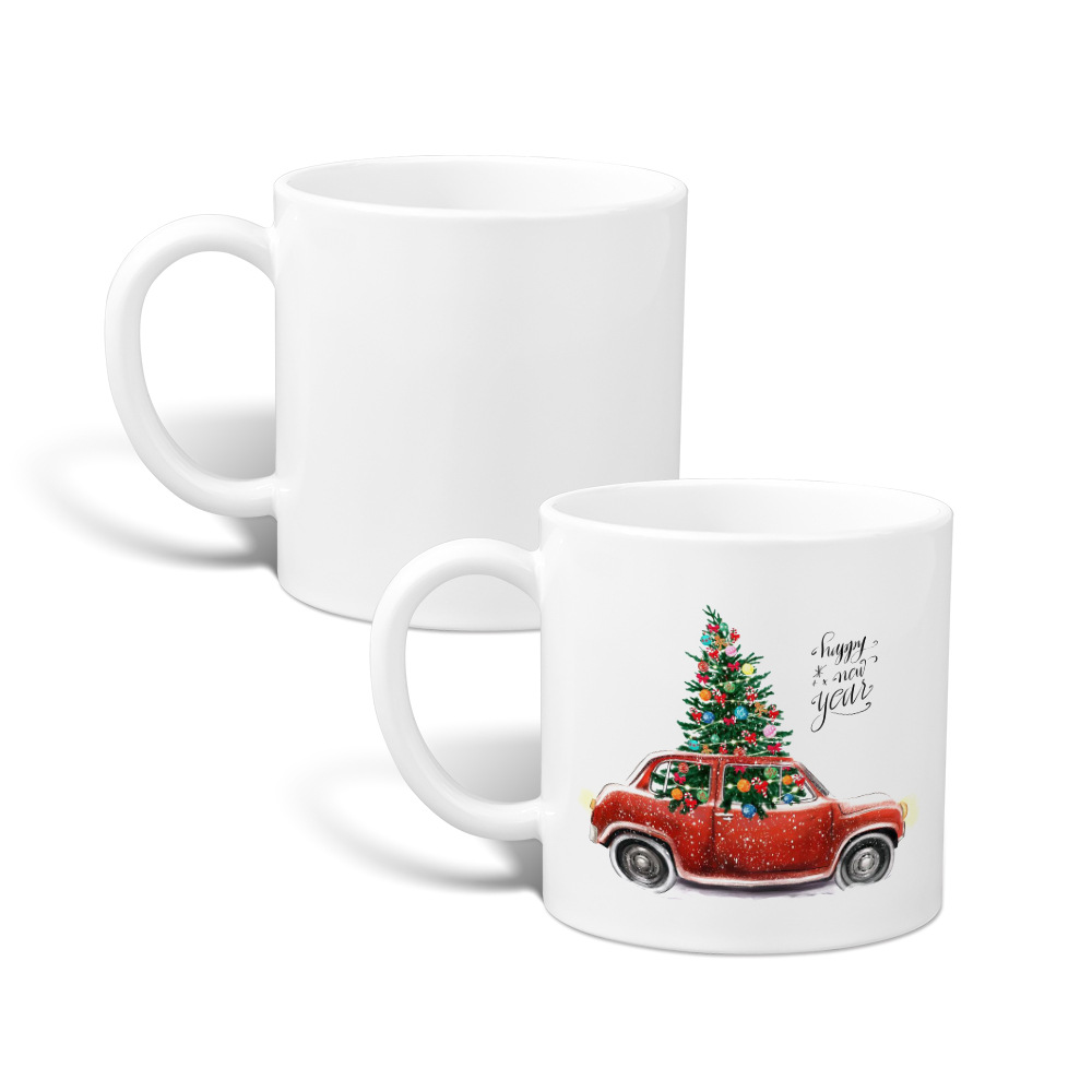 Nuevo producto Taza de café de sublimación Personalidad Creativo en blanco Material DLY al por mayor