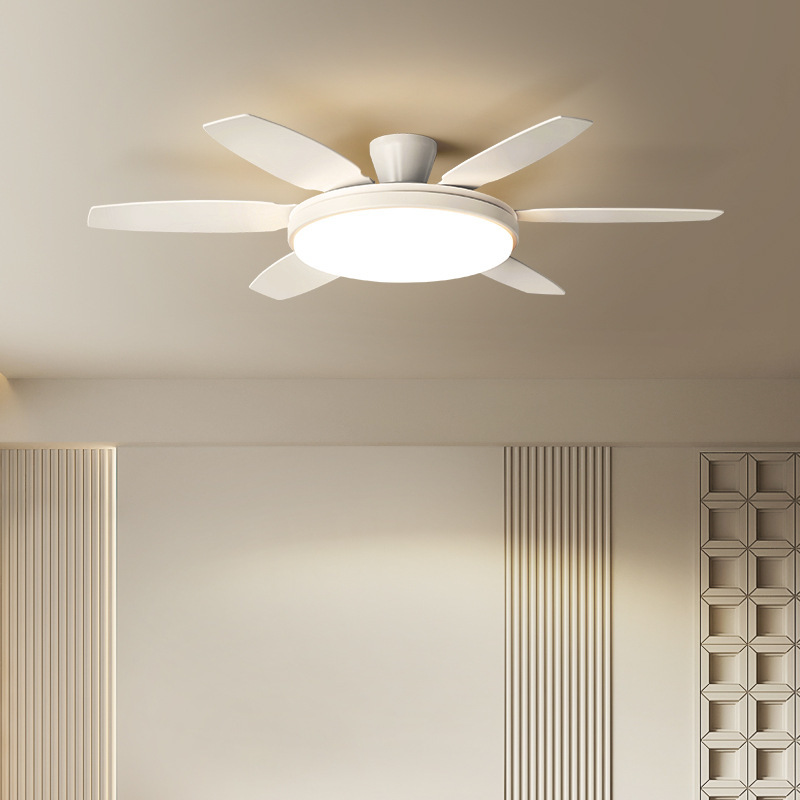 Fan Lamp 2025 New Restaurant Lamp Fan Integrated Intelligent Silent Variable Frequency Ceiling Fan Ceiling Lamp Full Spectrum Lamp