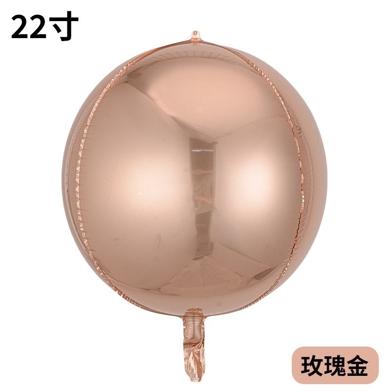 Globo de película de aluminio versión 4D, globo esférico cúbico de 32 pulgadas, caja de regalo de Navidad, globo de decoración de Año Nuevo image 16