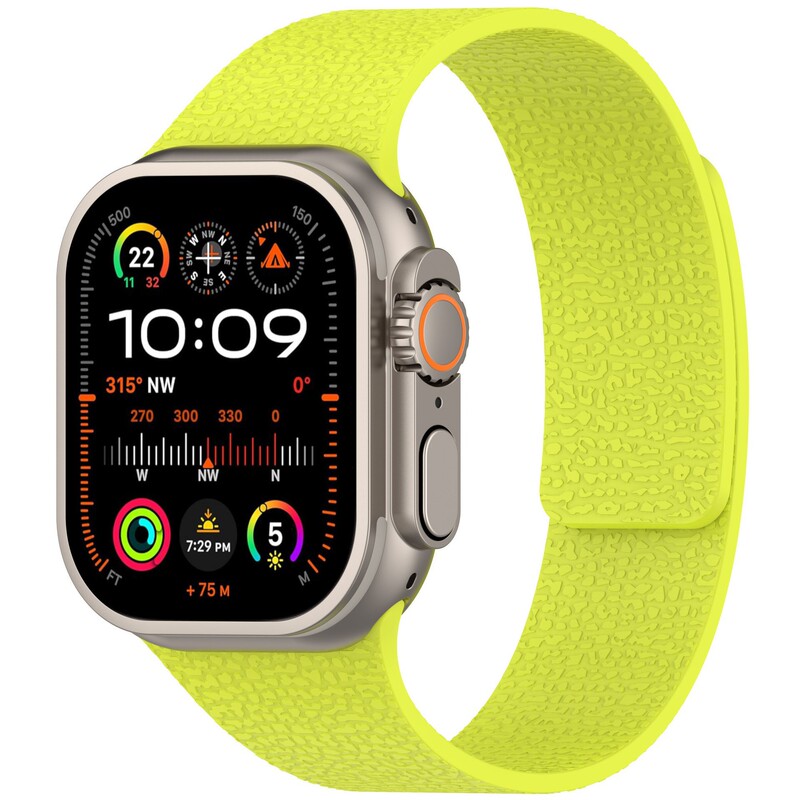 Suitable for Apple S11/S10/Watch Ultra98 Generation Se Pebbled Soft Magnetic Silicone Watch Strap Suitable for Apple S11/S10/Watch Ultra98 Generation Se Pebbled Soft Magnetic Silicone Watch Strap