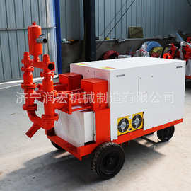双液注浆机厂家堵漏水泥水玻璃砂浆灌浆泵11KW电动液压注浆泵