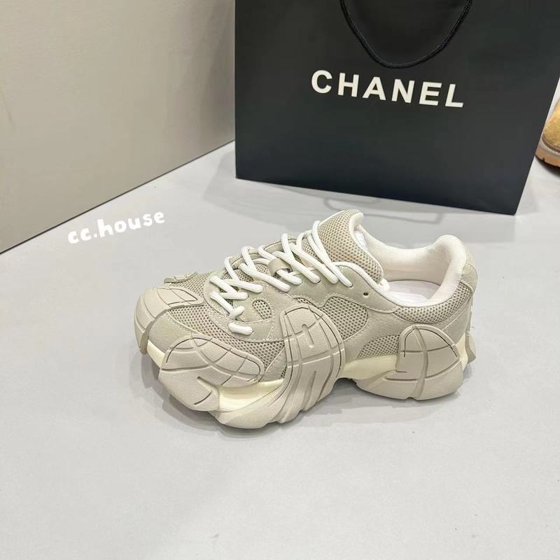 真皮厚底八爪鱼老爹鞋女2025秋季新款欧版网面透气厚底休闲运动鞋|undefined