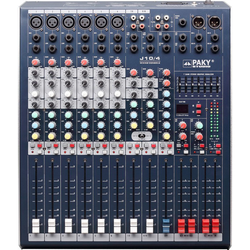 供应J系列J10/4专业调音台 两编组带效果带均衡