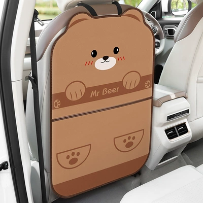protective pad, Chair back anti-kick pad - captain-bear-long