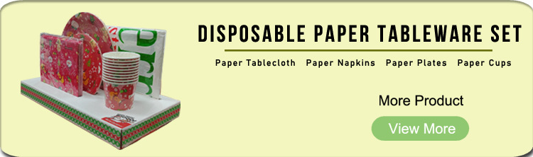 Tableware set banner
