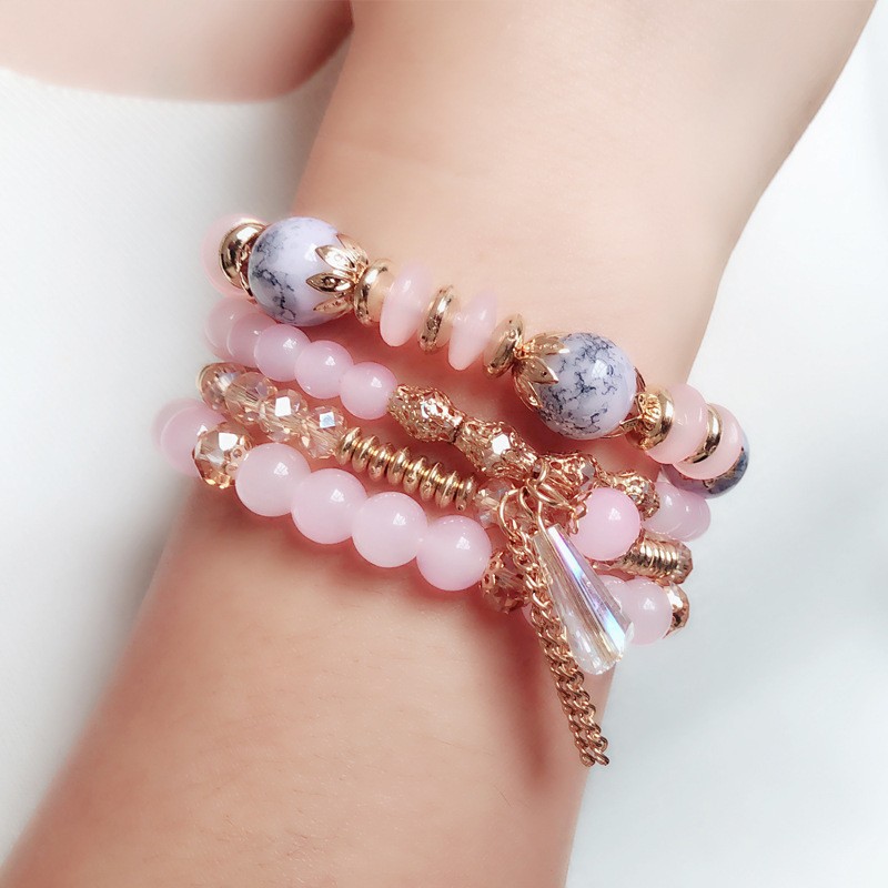 Fashion Geometric Alloy Tassel Womenu0027S Bracelets 1 Set