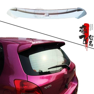 Toyota Yaris 08-14 üçün deşiksiz arxa spoyler