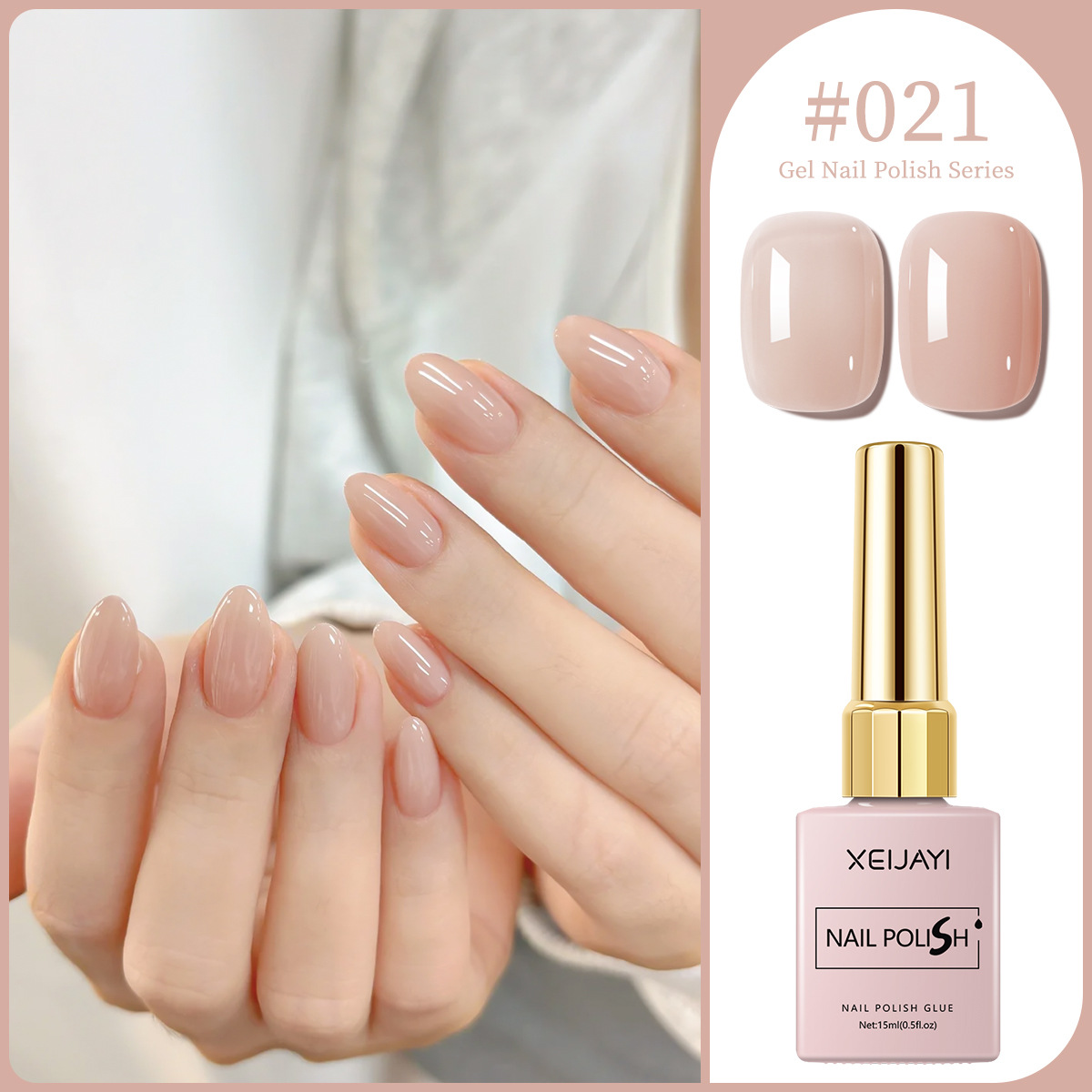 Macaron color pegamento de uñas 2025 nuevo estilo de moda Chellie rojo oliva verde pegamento de uñas