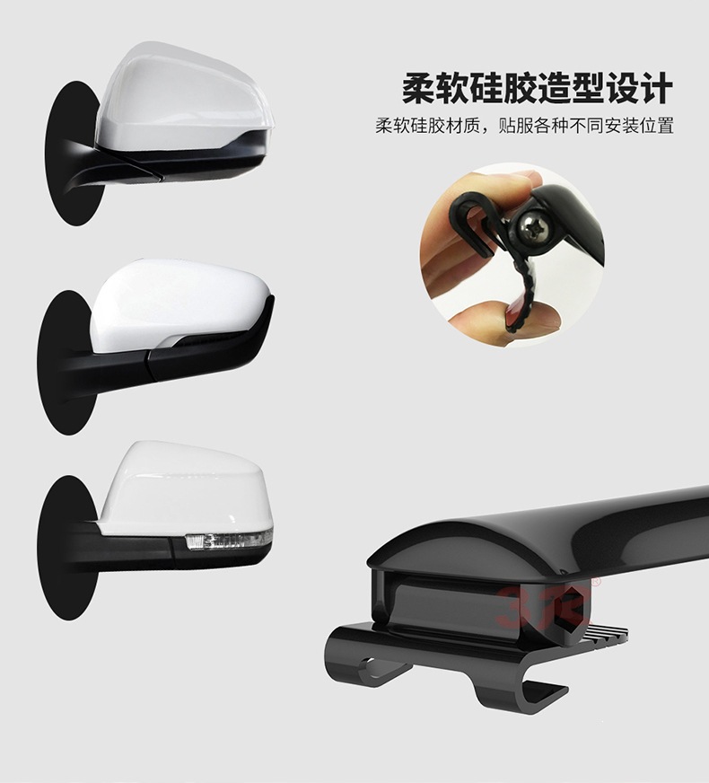 Car Front and Rear Wheel Blind Spot Mirror, Small Round Mirror in Front of the Car, 360-Degree Right Side Front Wheel Mirror, Multifunctional Reversing Mirror, Blind Spot