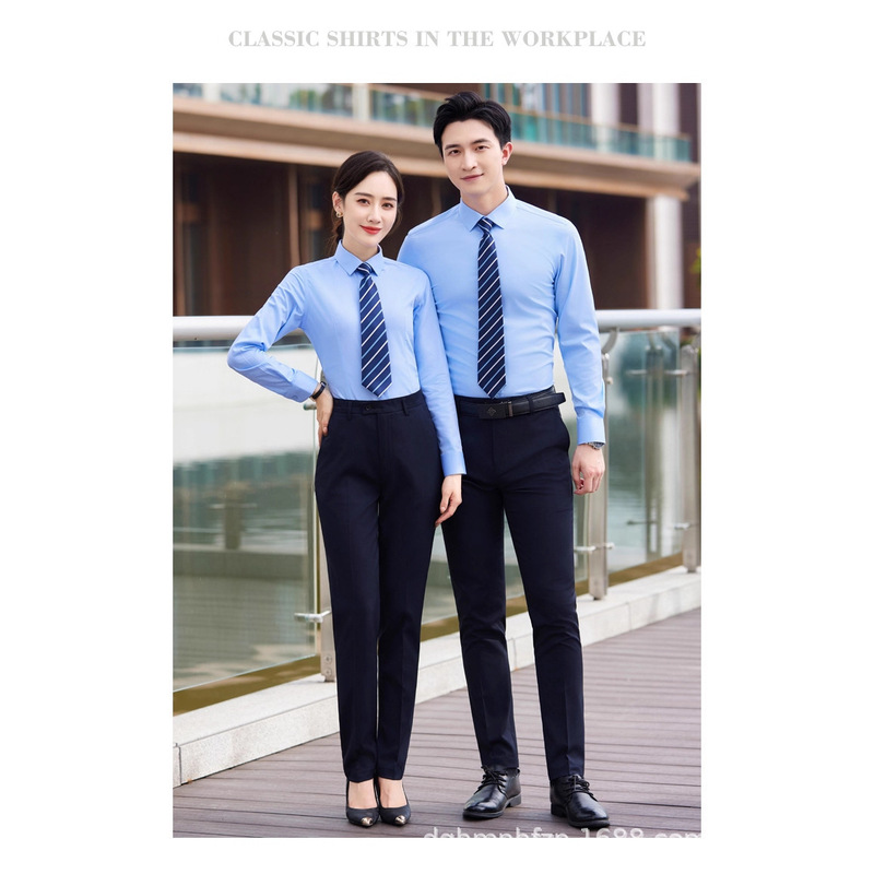 Bamboo Fiber Unisex Spring and Summer Business Commuter Short-Sleeved Shirt Pure White Formal Fit No-Iron Shirt Work Wear Bamboo Fiber Unisex Spring and Summer Business Commuter Short-Sleeved Shirt Pure White Formal Fit No-Iron Shirt Work Wear